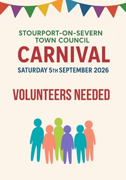 carnival saturday 5th September 2026 volunteers needed